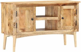 vidaXL Aparador De Madera Maciza De Mango 100x35x60 Cm Vidaxl