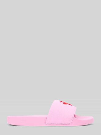 Tommy Hilfiger Badeschuhe mit Logo Detail aus Baumwolle in Rosa, Gr&ouml;&szlig;e 36