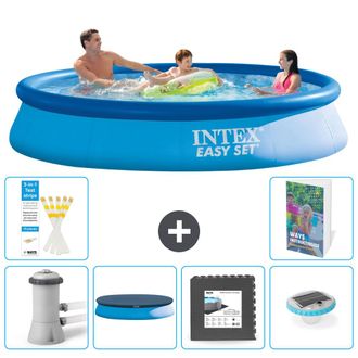 Intex Piscina Easy Set Redonda - 366x76 Cm - 7-piezas S312