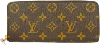 Louis Vuitton Pre-owned Wallets, female, Brown, Size: ONE SIZE Pre-owned Long Wallet (bi-fold)
