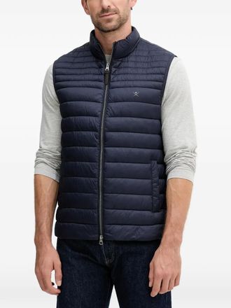 Hackett Gilet con zip - Blu