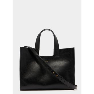 Bally Easy Bally Tote Bag in Bovine Leather in Black at Nordstrom