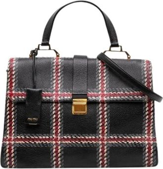Miu Miu Borsa Satchel Pre-owned - - Pre-owned - Donna - Multicolore - ONE SIZE