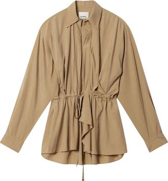 Isabel Marant Giacca Keren con coulisse - Toni neutri