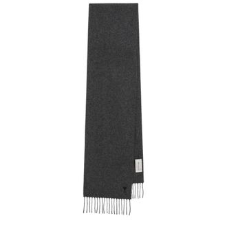 Ami Sciarpa in lana Quota - - Accessories - Uomo - Grigio - ONE SIZE