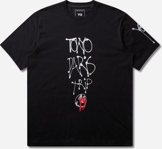Yohji Yamamoto CHITO City Graphic T-Shirt Black