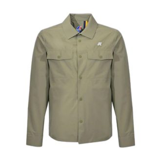 K-Way Umbert Overshirt - Heren - Jassen - Groen - Maat: M Poliester