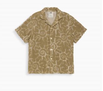 OAS Mens Sunero Cuba Shirt In Beige