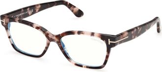 Tom Ford Optical Frame - Dames - Brillen - Bruin - 53 MM - Accessoires