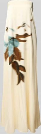 Jake*s Maxikleid aus Viskose im Off-Shoulder-Look in Hellgelb, Gr&ouml;&szlig;e 36