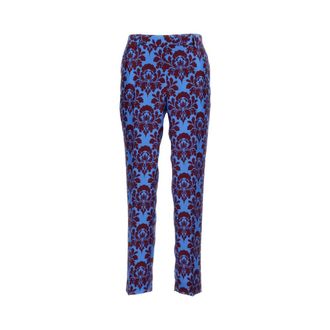 Alberto Biani Slim-fit Broeken - Dames - Slim Fit Broeken - Blauw - L - Broeken