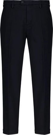 Autore Broeken Newman - Heren - Straight fit broeken - Blauw - W36 - Katoen - Broeken