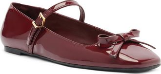 Arezzo Emerson Ballet Flat in Wine Berry at Nordstrom, Size 8