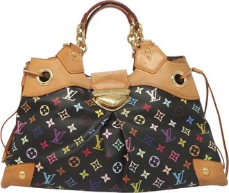 Louis Vuitton Ursula Black Canvas Tote Bag (Pre-Owned)