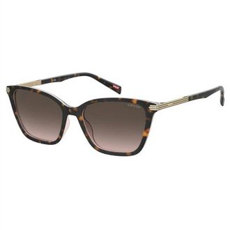 Levi's Womens Cat Eye Sunglasses In Brown Shaded