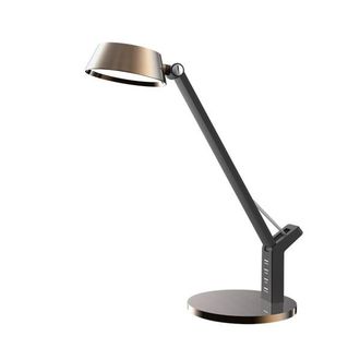 Fabrilamp Fabrilamp - Flexo Goya Cobre/negro 8w 590lm 3000k, 4000k, 6500k Regulable Intensidad Puerto Usb Tactil 40,4x17,1x31,6 Cm