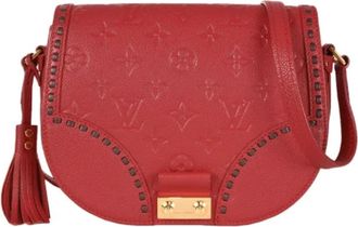 Louis Vuitton Pre-owned Monogram Empreinte Schoudertas - Dames - Vintage Schoudertas - Rood - ONE Size - Leer - Vintage
