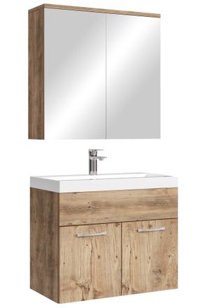 Badplaats Conjunto De Muebles De Ba&ntilde;o Montreal 01 60 Cm - Roble Casta&ntilde;o