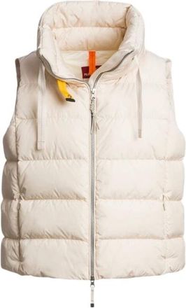 Parajumpers Nolene Donsvest - Dames - Jassen - Beige - Maat: L Nylon