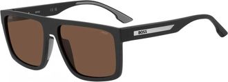 HUGO BOSS 1956/G/S Zonnebril - Heren - Accessoires - Zwart - Maat: 58 MM
