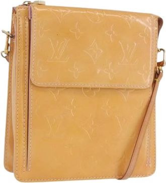 Louis Vuitton Pre-owned Accessory Pouch - Dames - Vintage Schoudertas - Beige - ONE Size - Leer - Vintage