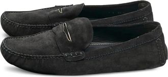 Louis Vuitton Mocassini in pelle scamosciata - Nero