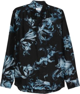Dries Van Noten Dries VAN Noten Overhemden - Heren - Casual Overhemden - Blauw - L - Overhemden
