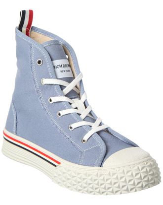 Thom Browne Thom Brown High-Top Canvas Sneakers