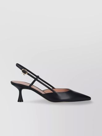 Gianvito Rossi leather slingback pumps