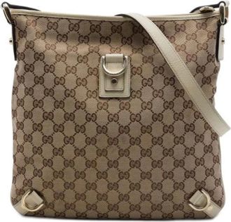 Gucci Borsa Crossbody Vintage Pre-owned - - Pre-owned - Donna - Beige - ONE SIZE