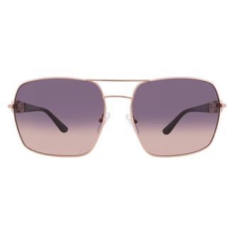 Guess Smoke Gradient Navigator Ladies Sunglasses GU00159 28B 63