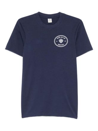 Sporty & Rich Kennedy graphic-detail T-shirt - Blue