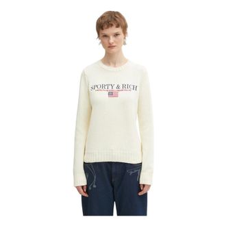 Sporty & Rich Mujer, Jerseys, Beige, Talla: XS
