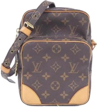 Louis Vuitton Pre-owned Cross Body Bags, female, Brown, Size: ONE SIZE Pre-owned Canvas louis-vuitton-bags