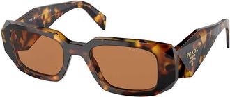 Prada PR 17WSF Asian Fit VAU2Z1 Womens Sunglasses Tortoiseshell Size 51
