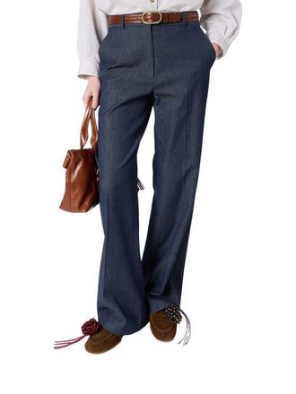 Gerard Darel Amora Wide Leg Pants in Jeans at Nordstrom, Size 10