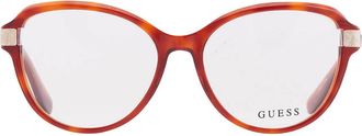 Guess Demo Cat Eye Ladies Eyeglasses GU2955 053 55