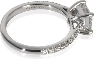 Tiffany & Co. Pre-Owned Tiffany & Co. 0.99 ct Princess Diamond Novo Engagement Ring