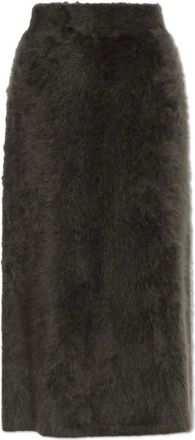 Lisa Yang Falda Asta de Cachemira - Skirts - Mujer - Verde - XS