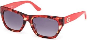 Guess Sunglasses, female, Brown, Size: ONE SIZE Acetate Sunglasses with Sleek Design