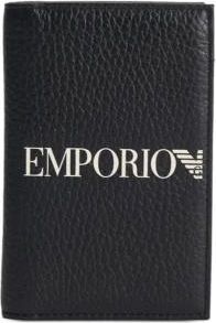 Emporio Armani Em 003592Af 19355 - Heren - Portefeuilles - Zwart - ONE Size - Accessoires