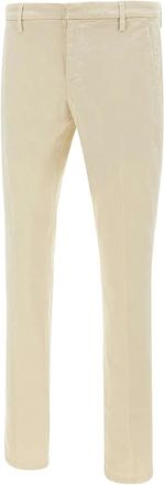 Dondup Heren, Broeken, Beige, Maat: W34 Katoen