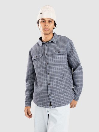 Quiksilver Salt Lake Waffle Hemd blau