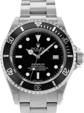 Rolex Pre-owned Rolex Sea-Dweller Automatic Black Dial Mens Watch 16600 BKSO