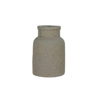 Foreside Home And Garden Distressed Gray Terracotta Bud Vase at Nordstrom