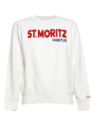 MC2 Saint Barth graphic sweatshirt - men - Fabric - S - White