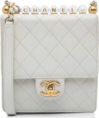 Chanel Hobo Bags - 2020 Mini Chic Pearls Crossbody - Gr. unisize - in Weiß - für Damen