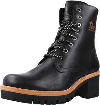 Panama Jack Lace-up Boots - Dames - Veterlaarzen - Zwart - 39 EU - Schoenen