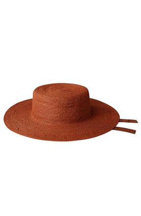 Brunna.Co The Loli Jute Hat in Burnt Sienna at Nordstrom, Size Small