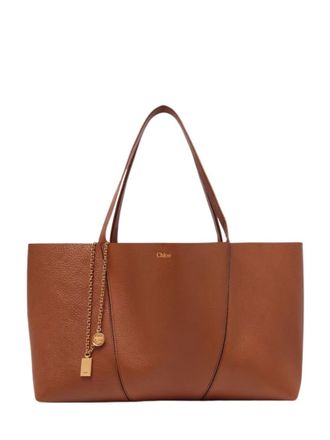 Chlo&eacute; Brown Spin Large Tote